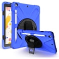 thumbnail image 1 of KIQ Case for iPad 10.2 Scratch-Proof Bubble-Free Screen Protector Accessory Bundle for Apple iPad 7th 8th Generation [Blue], 1 of 7