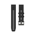 thumbnail image 1 of KIQ Durable and Water Resistant Silicone Replacement Watch Strap Band Compatible With Garmin Epix Pro Gen 2(47mm)(Black), 1 of 4