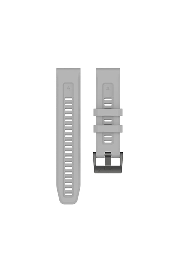Durable and Water Resistant Silicone Replacement Watch Strap Band Compatible With Garmin Epix Pro Gen 2(51mm)(Grey)