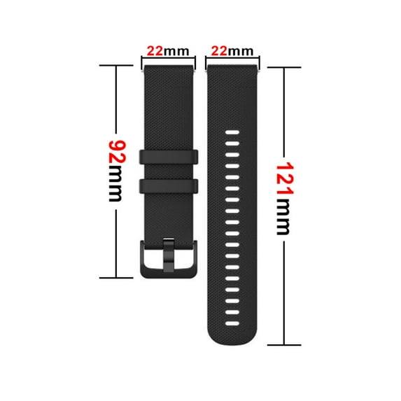 KIQ Durable and Water Resistant Silicone Replacement Watch Strap Band Compatible With Garmin vivoactive 4(22MM)(Beige)