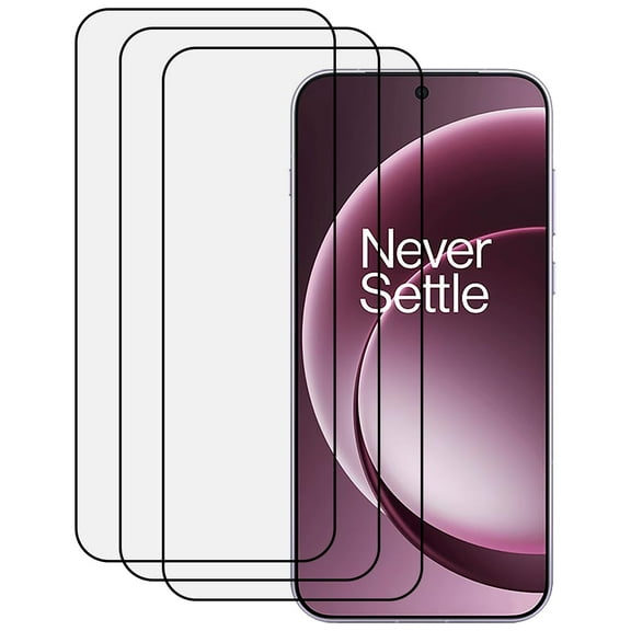 KIQ For OnePlus 15 3-Pack Regular Tempered Glass Screen Protector(With Fingerprint Reader Function)