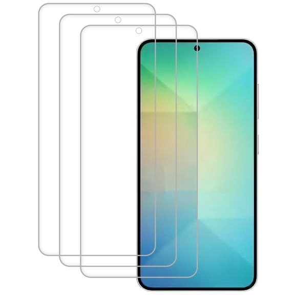KIQ For Samsung Galaxy S24 Plus/S25 Plus 3 Pack CLEAR Flexible Hydrogel Film FULL Edge to Edge Cover Screen Protector w/ Fingerprint Unlock Function