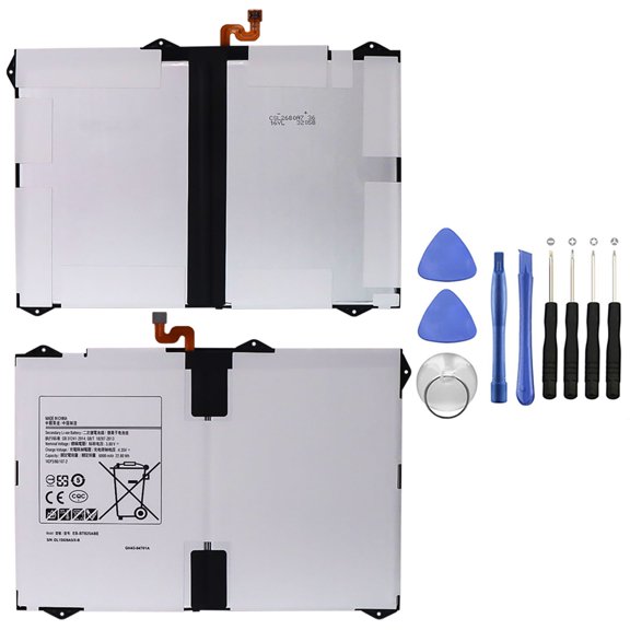 KIQ For Samsung Galaxy Tab S3 9.7 Li-Ion Replacement Battery 3.8V 6000mAh(With Repair Tool Set)