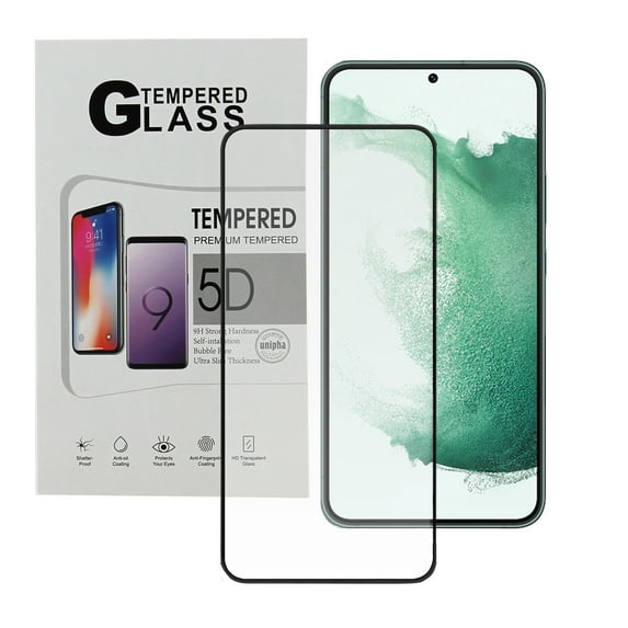 KIQ Galaxy S22+ Screen Protector S22 Plus 5G, Tempered Glass Bubble-Free Touch Responsive Scratch-Resistant For Samsung S22+ 6.6-inch 5G SM-S906