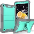 thumbnail image 1 of KIQ Galaxy Tab A 8.0 Case Tablet Case for Kids 8.0 inch 2019 for Samsung Galaxy Tab A T290 T295 T297 [Teal/Grey], 1 of 6