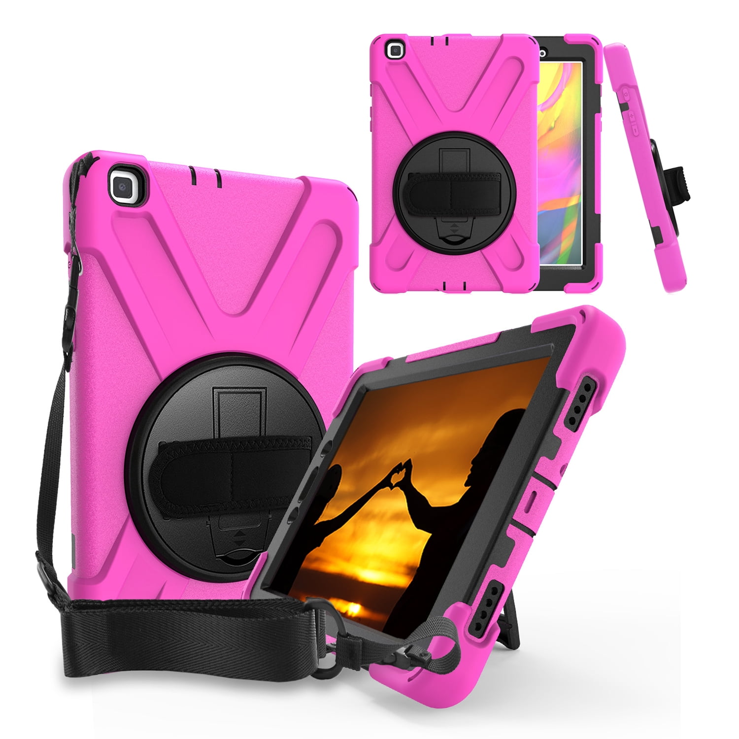 KIQ Galaxy Tab A T290 Case, Shockproof Scratch/Crack Resistant