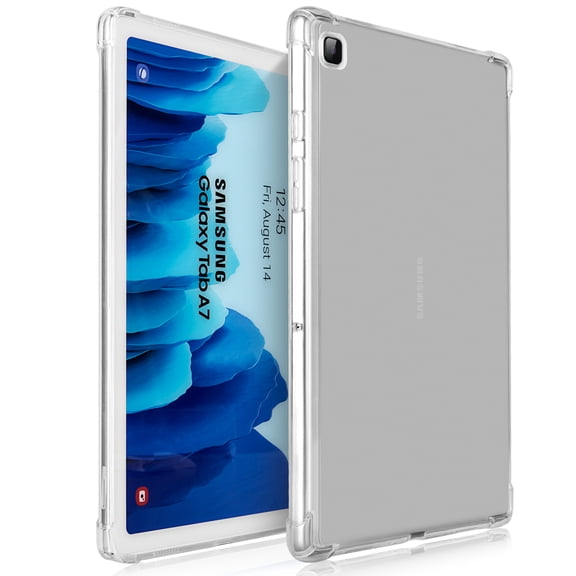KIQ Galaxy Tab A7 10.4 Case, TPU Skin Case Cover Ultra Thin Lightweight Protection Camera & Charging Port Cutouts For Samsung Galaxy Tab A7 10.4-inch T500 [Clear]