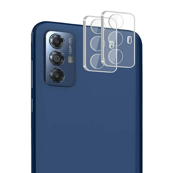 KIQ 2 Pack Regular Rear / Back Camera Tempered Glass Screen Protector for Moto G Play 2023