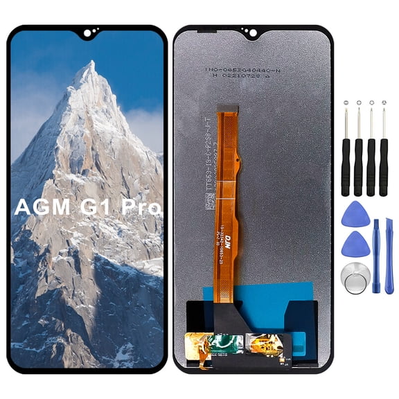 KIQ Replacement LCD Screen Full Assembly with Digitizer Compatible with AGM Glory / Glory SE / G1 / G1S / Pro 5G(Without Frame)