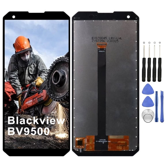 KIQ Replacement LCD Screen Full Assembly with Digitizer Compatible with Blackview BV9500