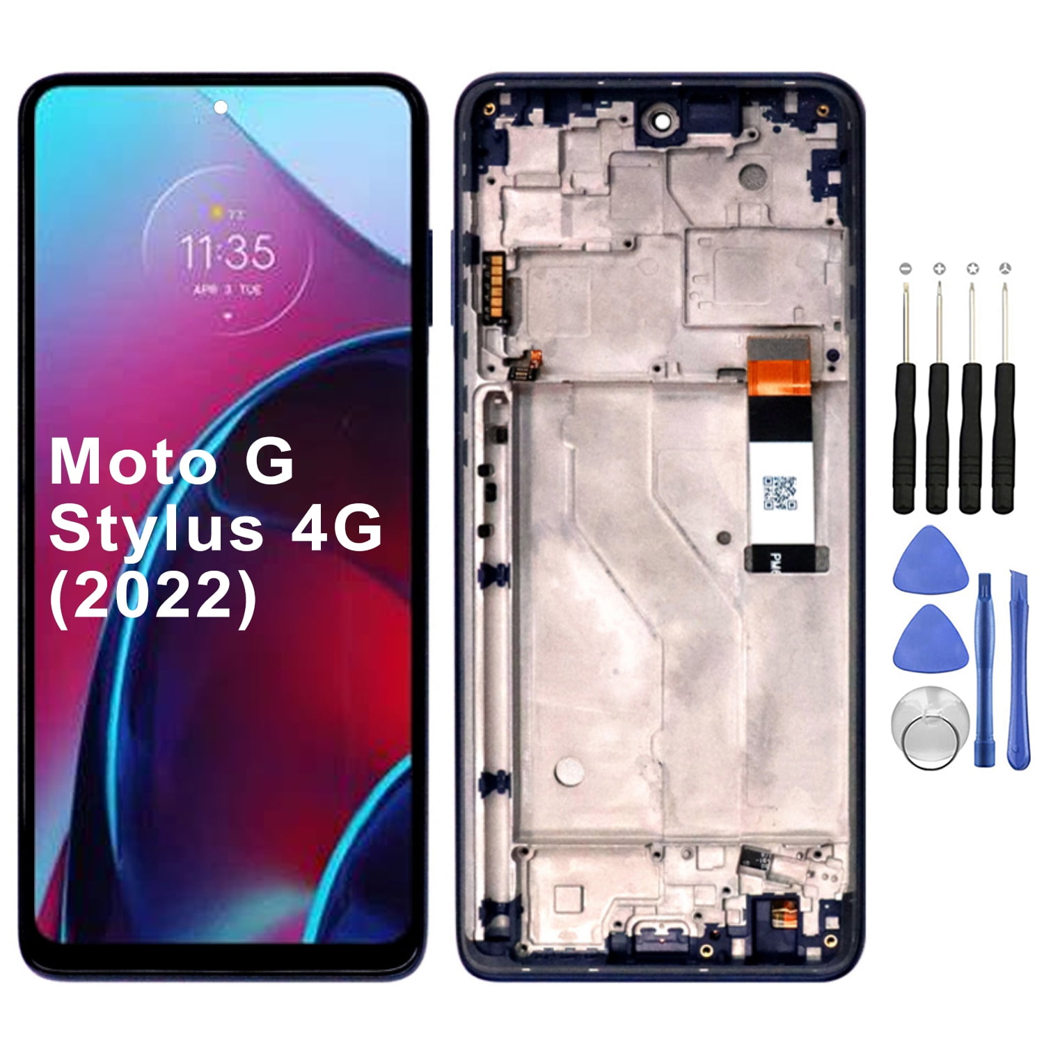 KIQ Replacement LCD Screen Full Assembly with Digitizer Compatible