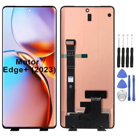 KIQ Replacement LCD Screen Full Assembly with Digitizer Compatible with Motorola Moto Edge+(2023)
