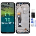 thumbnail image 1 of KIQ Replacement LCD Screen Full Assembly with Digitizer Compatible with Nokia C110(With Frame)(Original), 1 of 5
