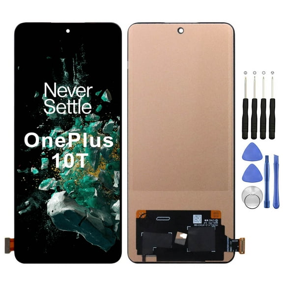 KIQ Replacement LCD Screen Full Assembly with Digitizer Compatible with OnePlus 10T