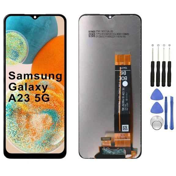 KIQ Replacement LCD Screen Full Assembly with Digitizer Compatible with Samsung Galaxy A23 5G(Without Frame)