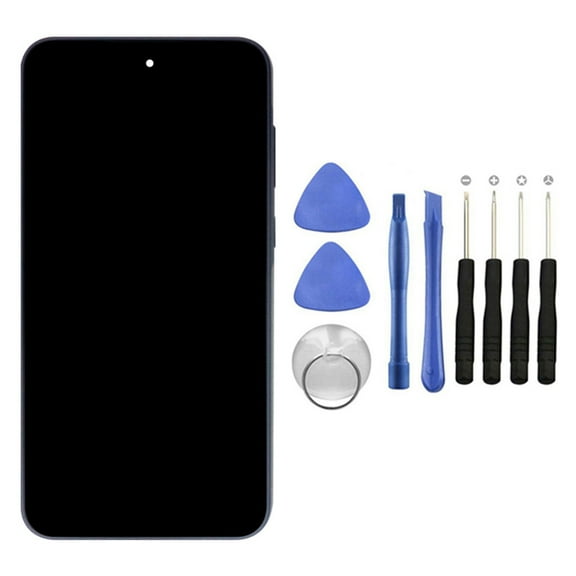 KIQ Replacement LCD Screen Full Assembly with Digitizer Compatible with Samsung Galaxy A35 5G (With Frame)(OLED)