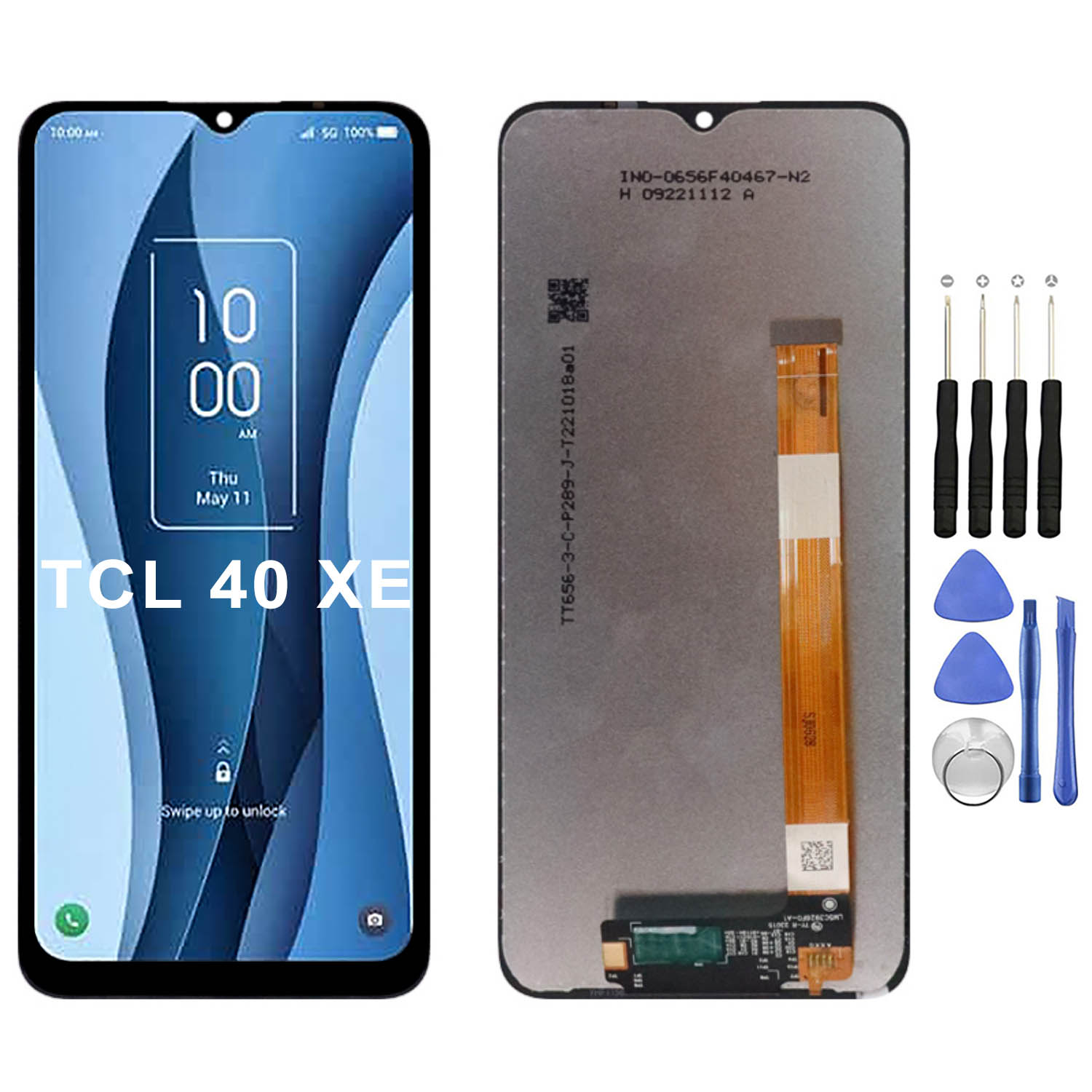 KIQ Replacement LCD Screen Full Assembly with Digitizer Compatible