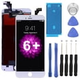 thumbnail image 1 of KIQ Replacement LCD Screen Full Assembly with Digitizer Compatible with iPhone 6 Plus(Standard)(White), 1 of 5