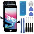 thumbnail image 1 of KIQ Replacement LCD Screen Full Assembly with Digitizer Compatible with iPhone 8 Plus(Standard)(Black), 1 of 5