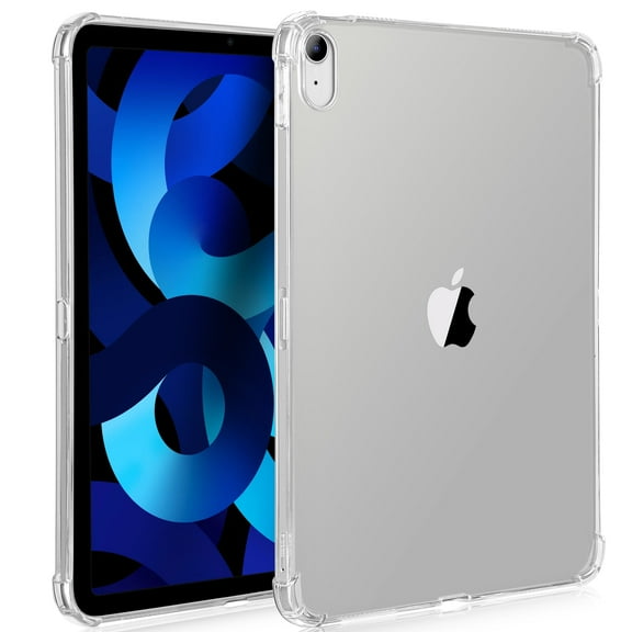 KIQ Slim TPU iPad 10th Generation Case 2022 Thin Flexible Slip on TPU iPad 10.9 Case Lightweight TPU Back Cover - Clear