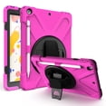 thumbnail image 1 of KIQ iPad 8th 7th Generation Case 10.2 inch 2019/2020, Shockproof Rugged Military Grade Case for Apple iPad 10.2 7th/8th Gen [Hot Pink], 1 of 12