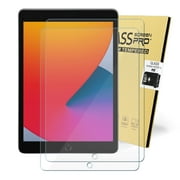 KIQ iPad 9.7 6th Screen Protector, iPad 6th Gen Tempered Glass Anti-Scratch Bubble-Free For Apple iPad 9.7-inch 6th Generation (2018) (2 Pack)