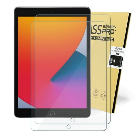 KIQ iPad 9.7 6th Screen Protector, iPad 6th Gen Tempered Glass Anti-Scratch Bubble-Free For Apple iPad 9.7-inch 6th Generation (2018) (2 Pack)
