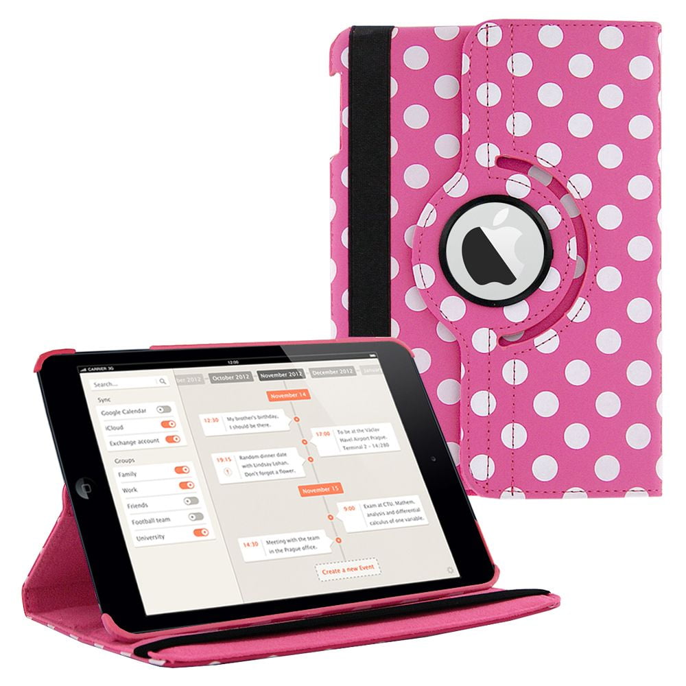 iPad・タブレットケース cozing Pillow Notebook Pouch_dot pink Amazon.com: Cute Kawaii Bow for iPad 5th/6th Generation Case