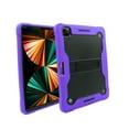thumbnail image 1 of KIQ iPad Pro 12.9 Case, Heavy Duty Guardian Protection Kick Stand for Apple iPad Pro 12.9 5th Gen 2021 [Guardian Black Purple], 1 of 4