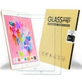 thumbnail image 1 of KIQ iPad Tempered Glass Screen Protector, Self-Adhere Bubble-Free Scratch-Resistant for Apple iPad Tablets [2 Pack], 1 of 6