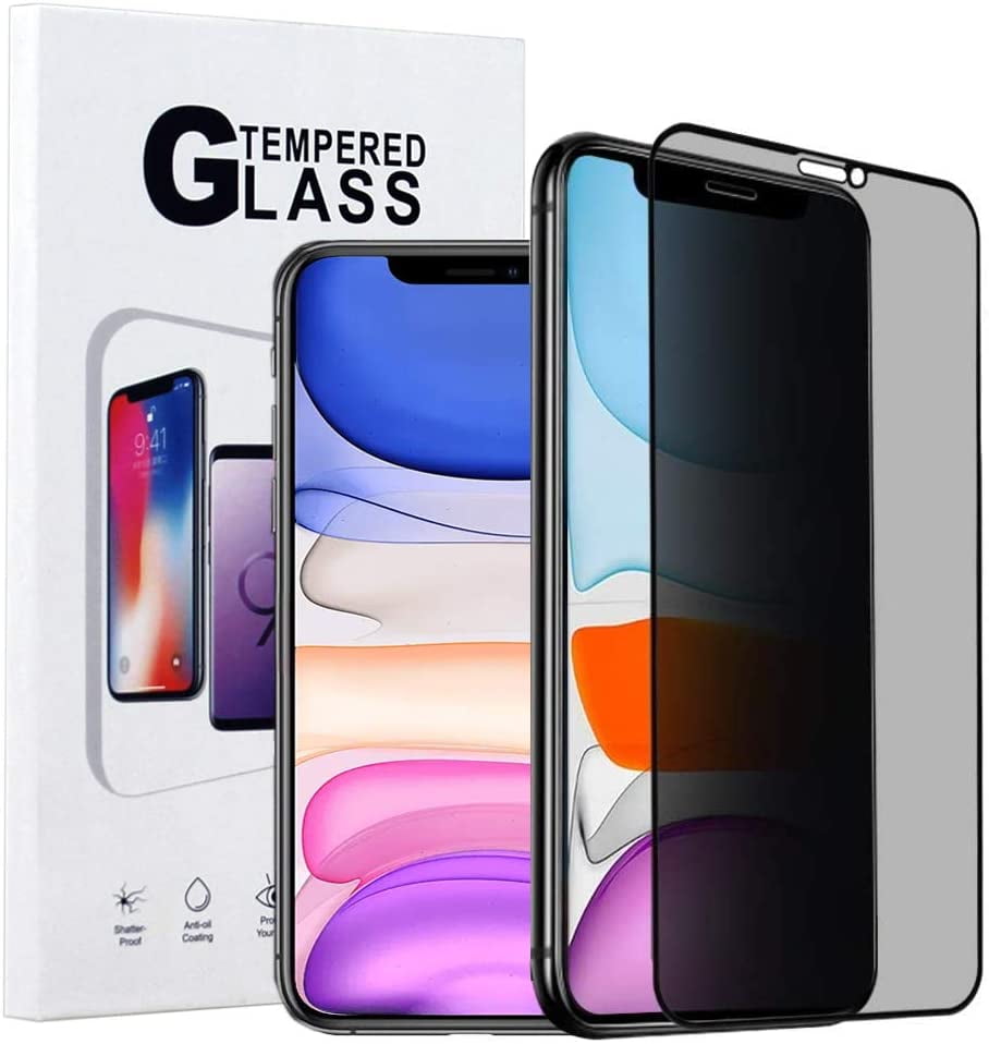 Mkeke Compatible with iPhone 11 Screen Protector for iPhone XR Screen  Protector, Tempered Glass Film for Apple iPhone 11 and iPhone XR, 3-Pack  Clear