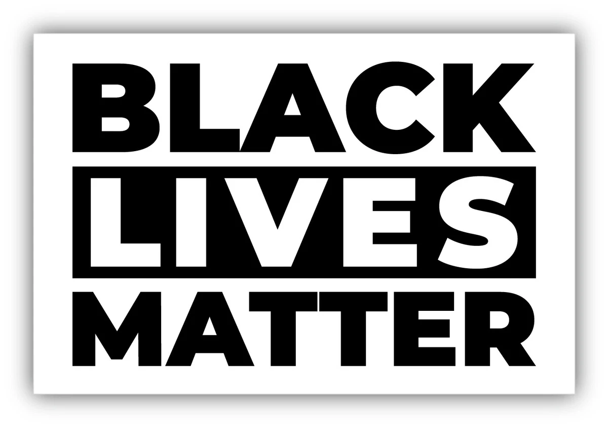 KIRA Black Lives Matter George Floyd Vinyl Sticker Decal Gift for you ...