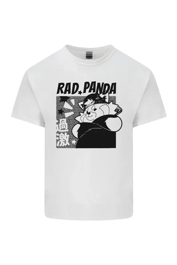 Rad Red Panda Japanese Cool Mens Womens T-Shirt