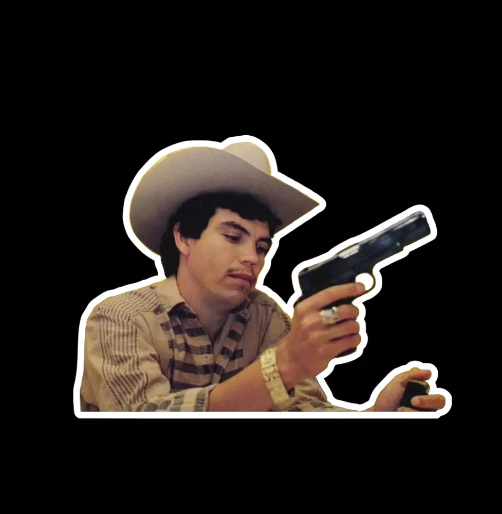 Chalino Sanchez Sticker - Waterproof, Fade Resistant Die-Cut Vinyl Decal For Cars, Laptops, Windows