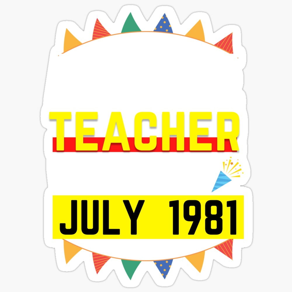 KIRAKIRA July 1981 Gift Birthday , Gift For Teachers Born In July 1981 ...
