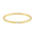 thumbnail image 1 of KIRAN FINE JEWEL Baguette CZ Diamond Stackable Ring Yellow Gold Plated 925 Sterling Silver Anniversary Band Ring Statement Jewelry Gift For Her, 1 of 5