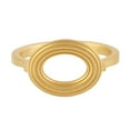thumbnail image 1 of KIRAN FINE JEWEL Statement Ring Yellow Gold Plated 925 Sterling Silver Wedding Anniversary Engagement Women Statement Jewelry Gift For Her, 1 of 5