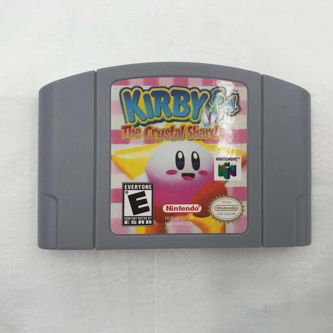 KIRBY64 the crystal shards Games Cartridge Card for N64 Console N64 Game US NTSC Version