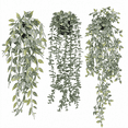 thumbnail image 1 of KIRIFLY Artificial Plants Hanging Fake Decor 3Pcs Faux Potted Eucalyptus Plants for Bathroom Home Office Desk Wall Shelf Bookcase Accessories Decor Indoor, 1 of 8
