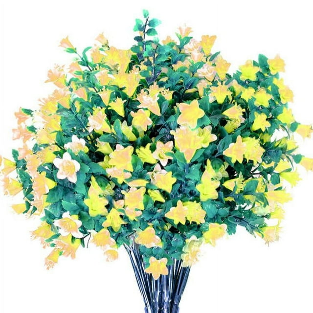 KIRIFLY Artificial Fake Flowers Outdoor,Faux Plants Indoor Decoration