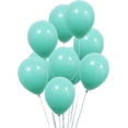 thumbnail image 1 of KIRIKOU 100pcs Pastel Latex Balloons 10 Inch Macaron Candy Colored Latex Party Balloons for Wedding Graduation Kids Birthday Christmas Baby Shower Party Supplies Arch Garland Tower(Tiffany Blue), 1 of 5