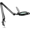 KIRKAS LED 10X Magnifying Desk Lamp with Handle, 2,200 Lumens Stepless