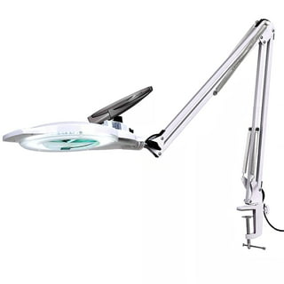 3 Diopter (1.75X Magnification) LED Desktop Magnifying Lamp, Adjustable Metal Gooseneck for Reading, Crafts, Hobbies