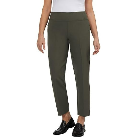 KIRKLAND Signature Women's 4-Way Stretch Ankle Pants Green S