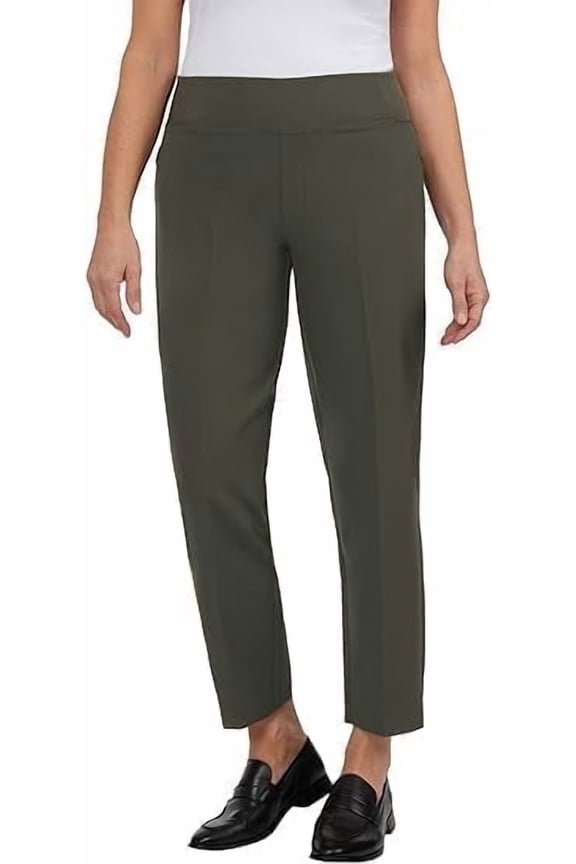 Women's 4-Way Stretch Ankle Pants Green XXL