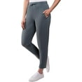 thumbnail image 1 of KIRKLAND Signature Women's Quick-Dry High Rise Active Pants Blue M, 1 of 4
