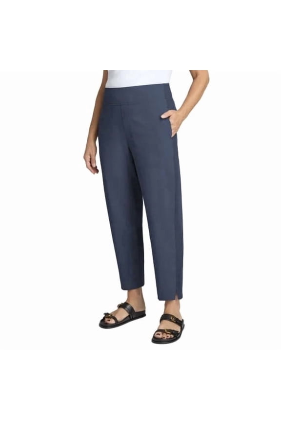 Women's Quick Dry Stretch Pull On Ankle Pant, Blue, Large