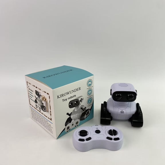 KIROWUNDER Toy robots,Robot Toys,Flexible RC Robots,Remote Control Robot Toys with Dancing Singing Music and LED Eyes