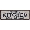 thumbnail image 1 of KIRSTIN's Kitchen Rustic Chic Decor Gift 6x18 Sign 106180051858, 1 of 1