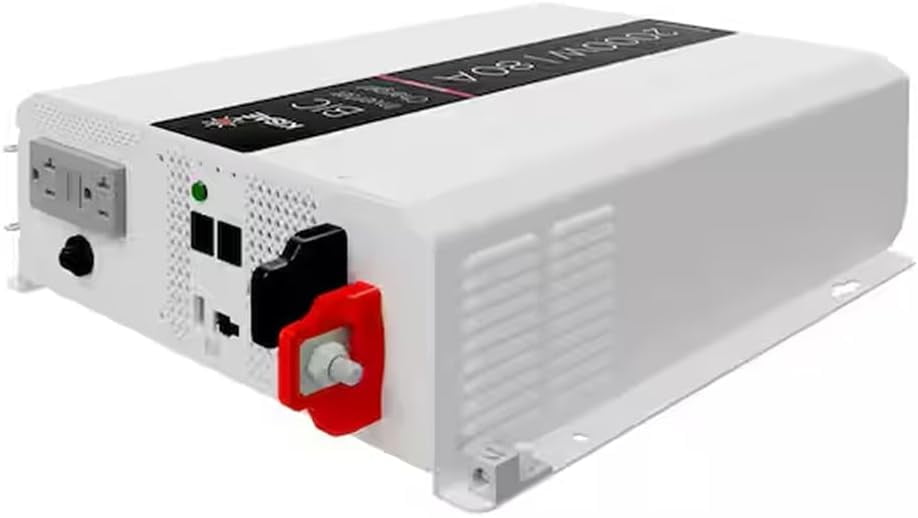 KISAE BIC1230100 Bi‑Directional Inverter‑Charger | 3000W Pure Sine Wave ...